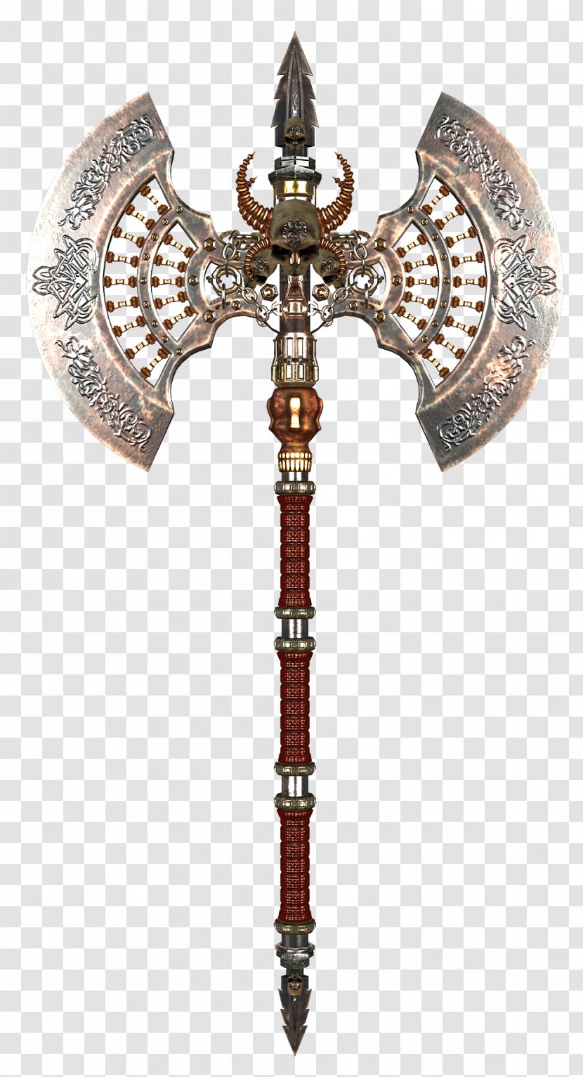 Knife Weapon Axe Sword - European-style Double-sided Ax Transparent PNG