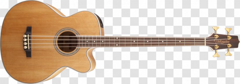Acoustic Guitar Bass Acoustic-electric Tiple Takamine GB72CE - Silhouette Transparent PNG