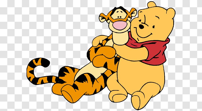 Winnie-the-Pooh Tigger Piglet Hug Winnipeg - Cartoon - Winnie The Pooh Transparent PNG
