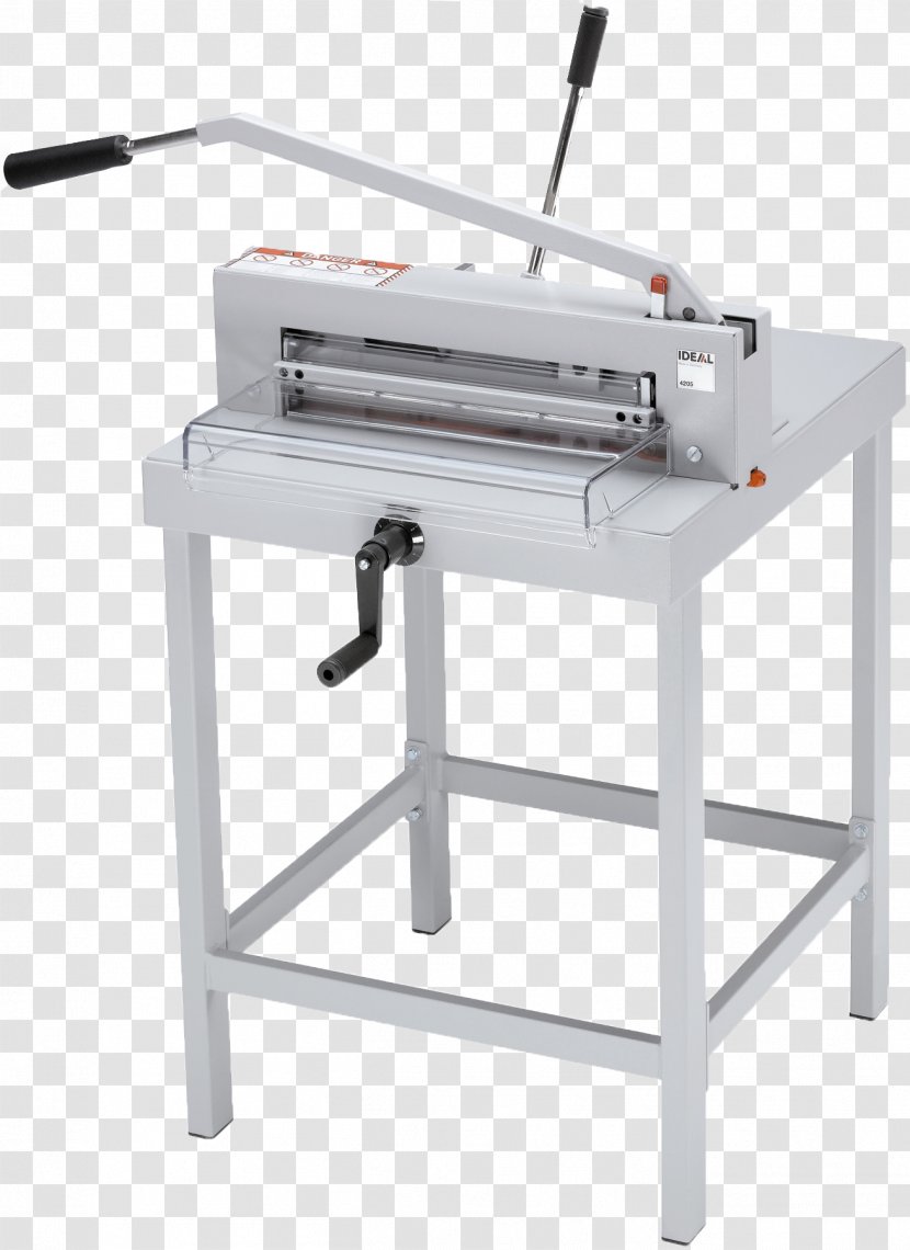 Paper Cutter Guillotine Machine Cutting - Tool Transparent PNG