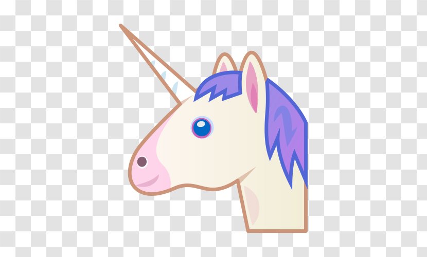 Unicorn Emoji Clip Art Horse Image - Pink Transparent PNG