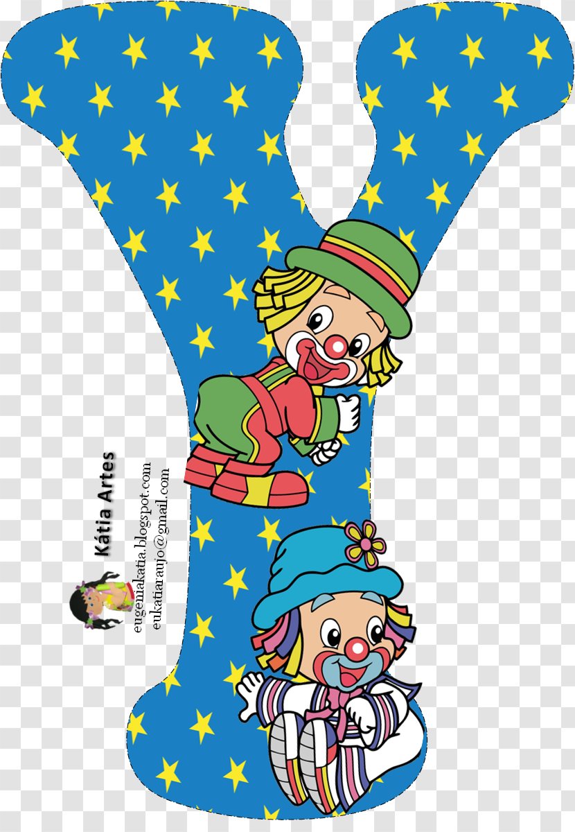 Alphabet Clown Letter Clip Art Image - Circus - Los Cubos De Patata Transparent PNG