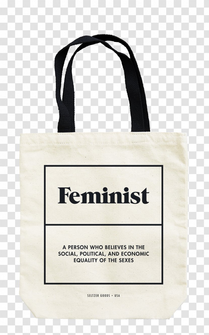 Tote Bag Handbag Feminism Satchel - Fashion Accessory Transparent PNG
