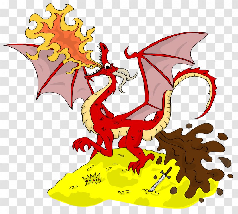 The Dragon Smaug Feces Shit Transparent PNG