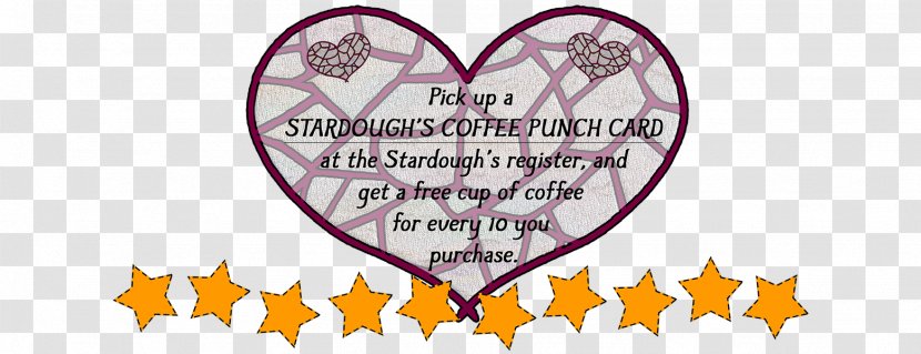 Stardough's Cafe - Flower - Takeout Card Transparent PNG