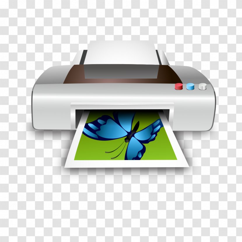 Printer Information Computer Network - Laser Printing - Creative Color Transparent PNG