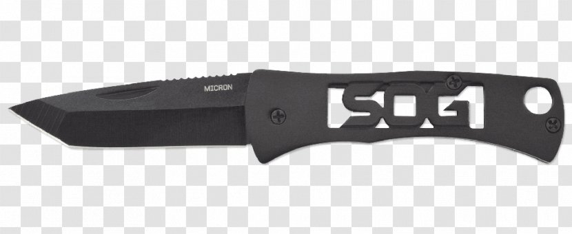 Hunting & Survival Knives Knife SOG Specialty Tools, LLC Tantō Utility - Tool Steel Transparent PNG