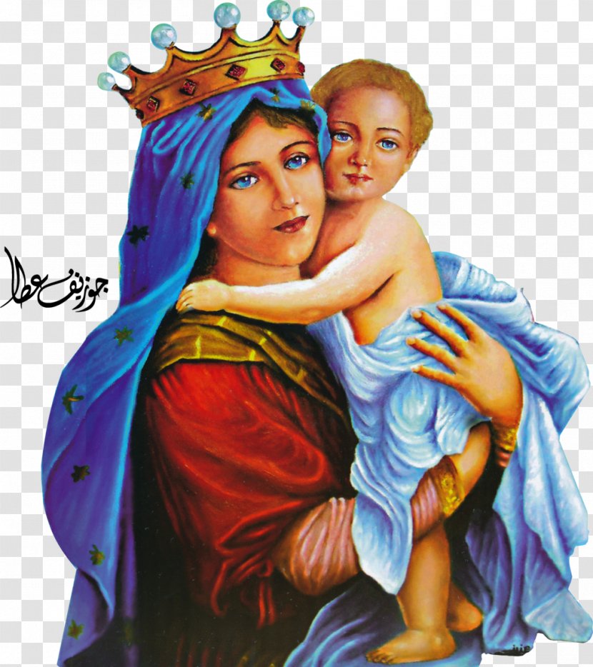 Mary Our Lady Of The Rosary Clip Art - Mother Transparent PNG