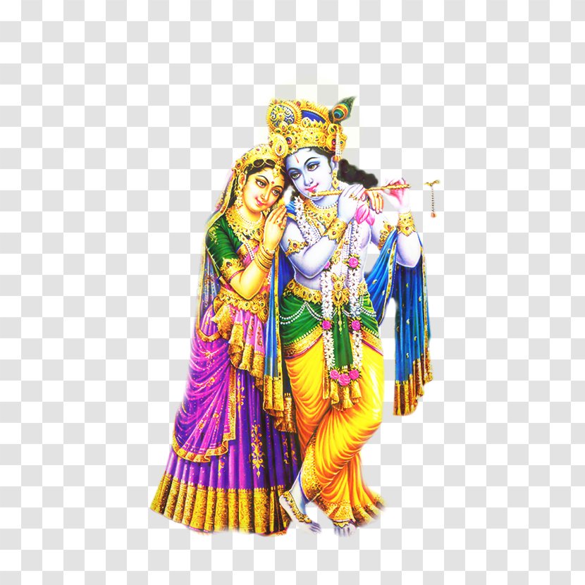 Radha Krishna - Holi - Costume Tradition Transparent PNG