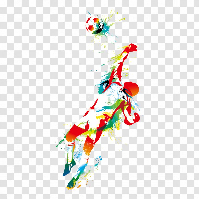 Goalkeeper Sevilla FC Glove Costa Rica National Football Team - Triangle - Creative Watercolor Transparent PNG