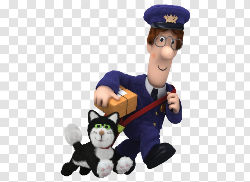 Birthday Cake Postman Pat Greeting & Note Cards Party - Stuffed Toy Transparent PNG