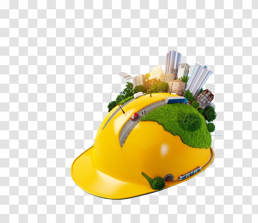 Architectural Engineering Environment Building General Contractor Industry - Helmet Transparent PNG