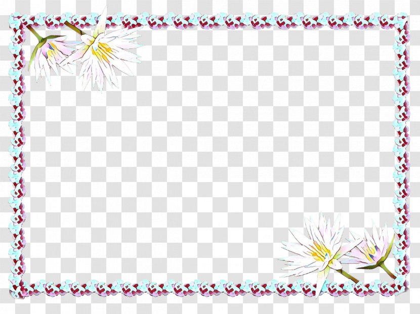 Paper Background - Wildflower Rectangle Transparent PNG
