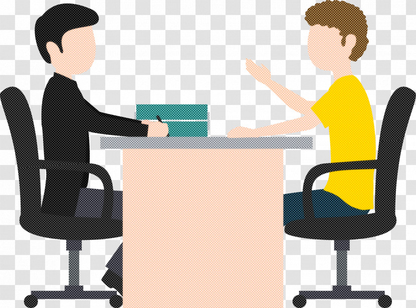 Office Chair Job Furniture Conversation Sitting Transparent PNG