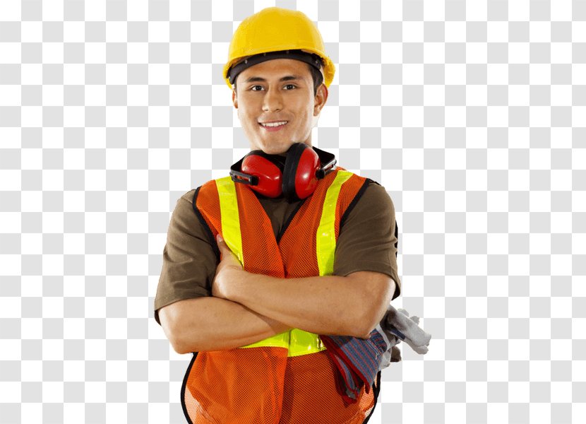 Architectural Engineering Construction Worker Laborer - Hard Hat - Climbing Harness Transparent PNG