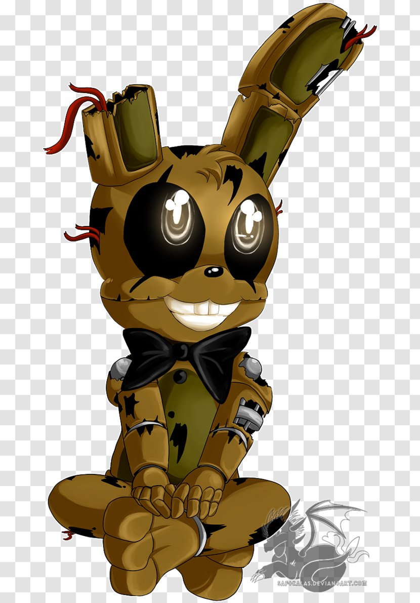 Five Nights At Freddy's 3 Drawing Fan Art Bonnie - Croods - Brush Wallpaper Transparent PNG