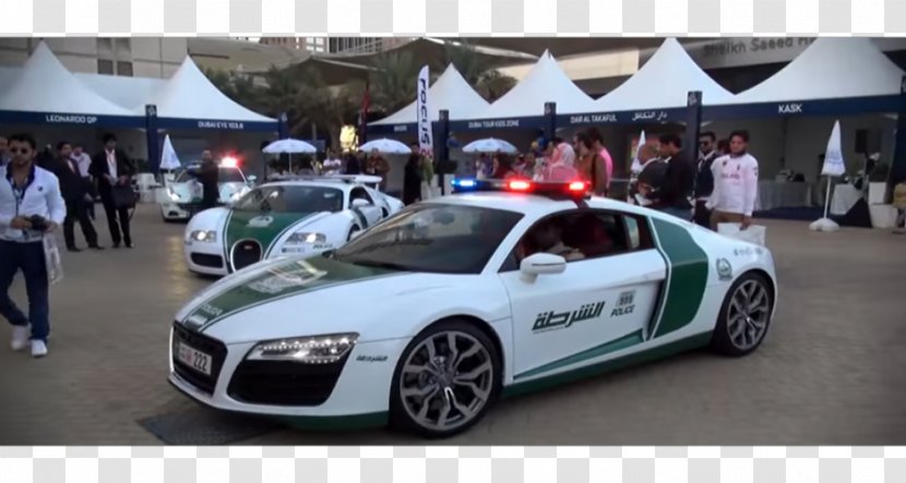 Audi R8 Police Car - Concept Transparent PNG