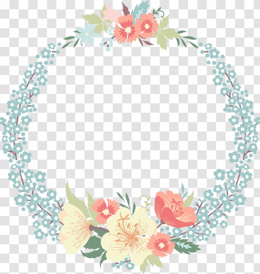 Wedding Invitation Flower Clip Art - Rosette Ring Transparent PNG