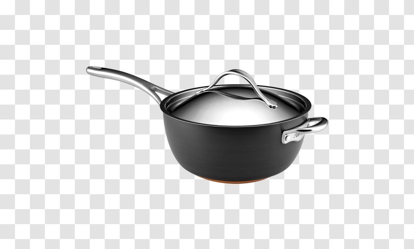 Non-stick Surface Cookware Saucier Anodizing Frying Pan Transparent PNG