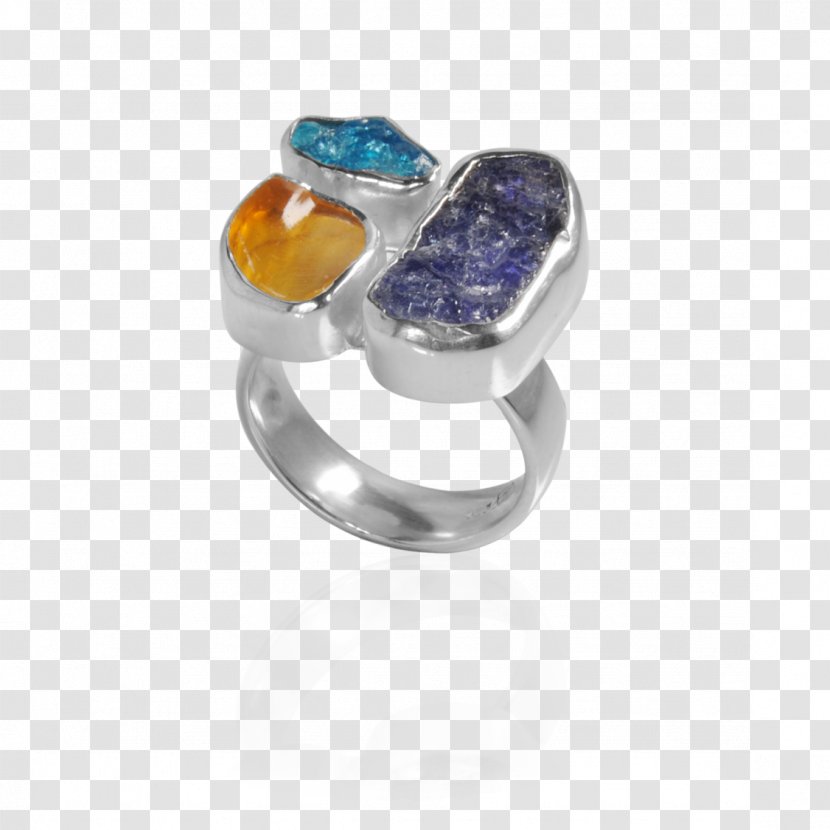 Sapphire Body Jewellery Opal - Silver Ring Transparent PNG