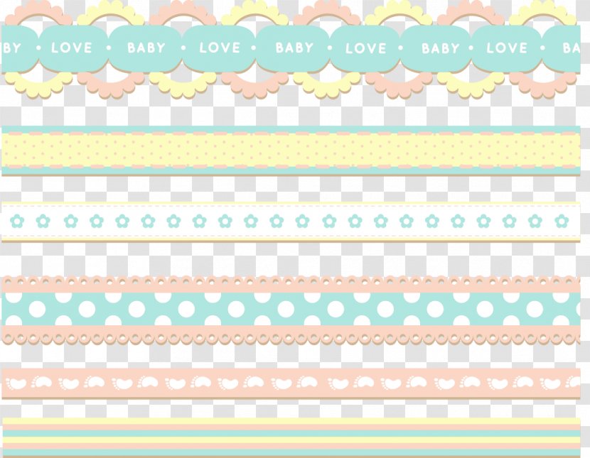 Paper Green Area Pattern - Ribbon Element Vector Painted Baby Transparent PNG