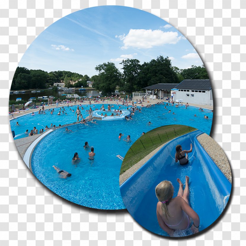 Olympic-size Swimming Pool Piscine Pontoise En Bois Playground Slide - Creuse Transparent PNG