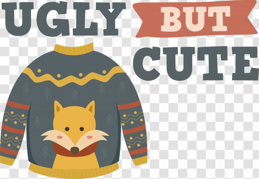 Ugly Sweater Cute Sweater Ugly Sweater Party Winter Christmas Transparent PNG