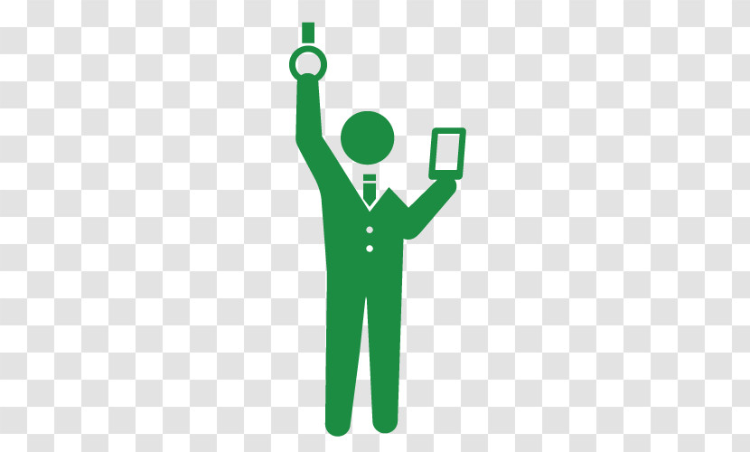 Green Logo Gesture Symbol Transparent PNG