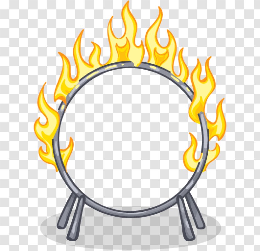 Ring Of Fire Circus Drawing Clip Art - Text Transparent PNG