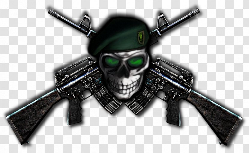 Skull Weapon Firearm Mechanical Engineering - Tree Transparent PNG