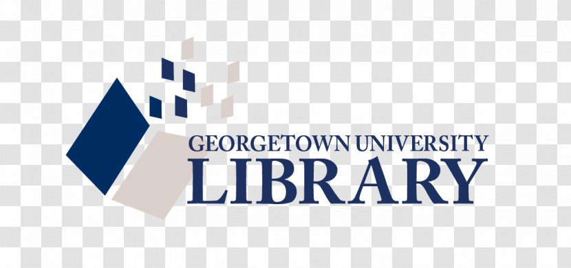Georgetown University Library Logo Brand Font Transparent PNG