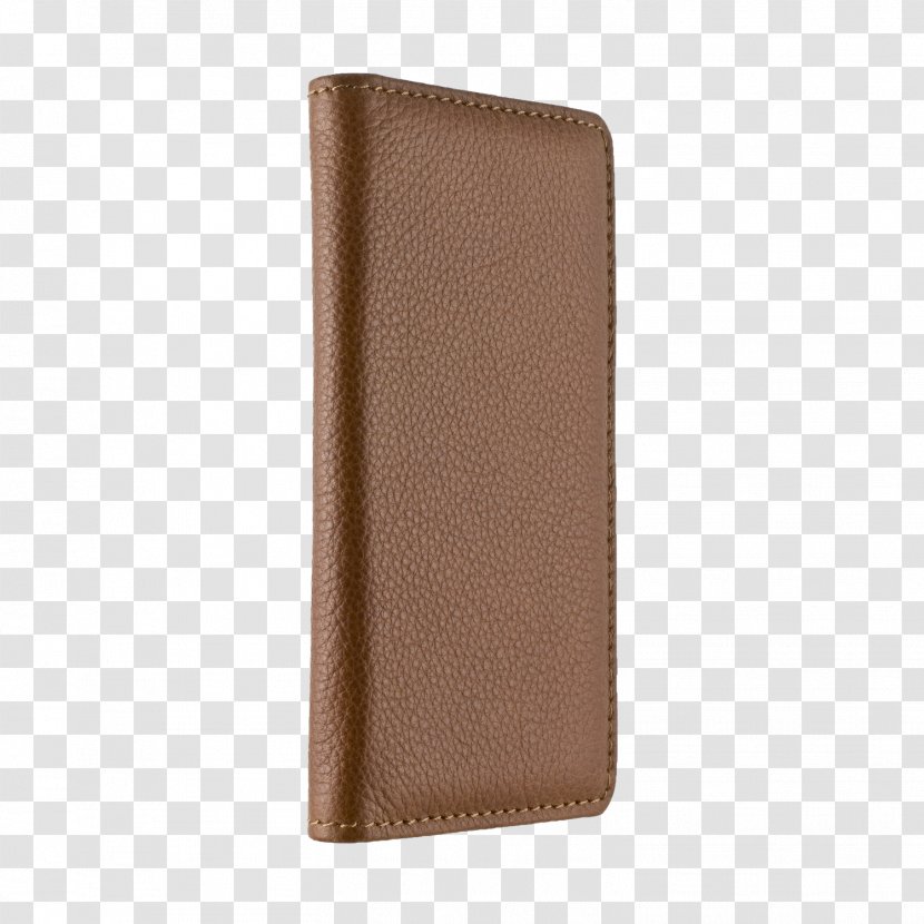 Wallet Leather - Brown - Flip Phone Transparent PNG