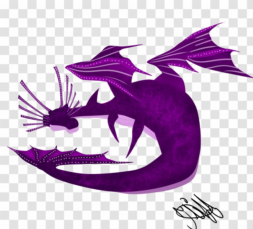 Clip Art Illustration Purple Fish Logo - Dragon - Mania Legends Emerald Transparent PNG