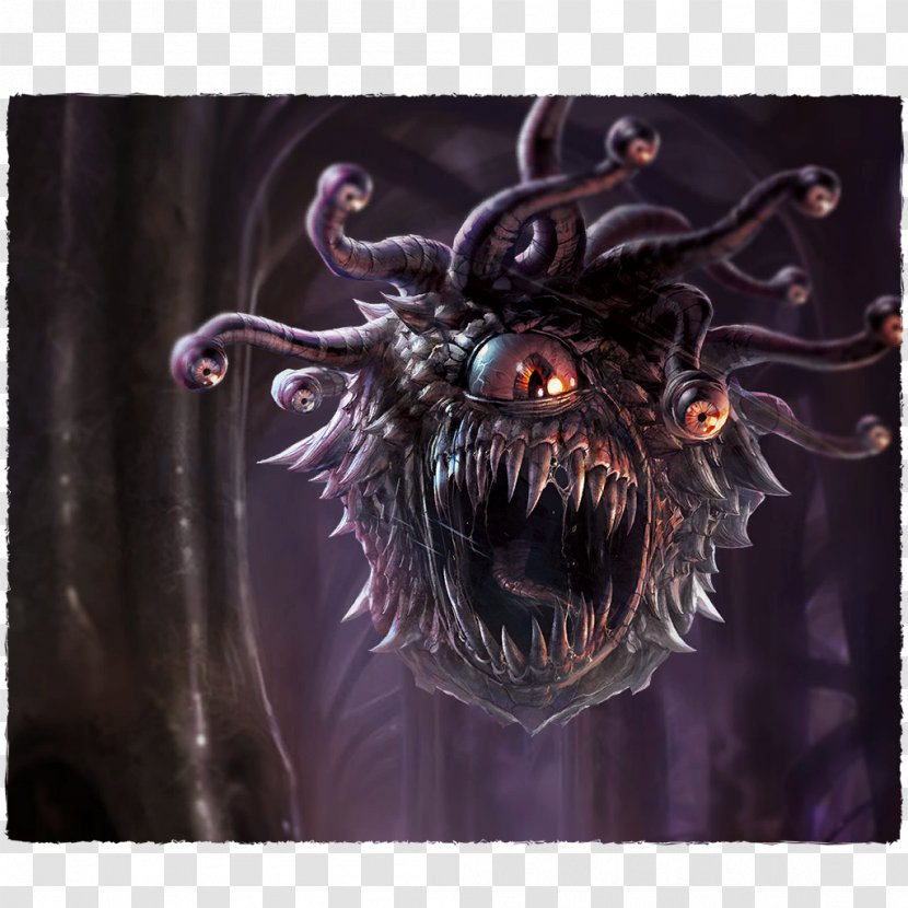 Dungeons & Dragons 5e Monster Manual Beholder Fantasy - Organism Transparent PNG
