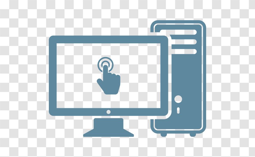 Computer Hardware Monitor Server Icon - Technology - Cartoon Transparent PNG