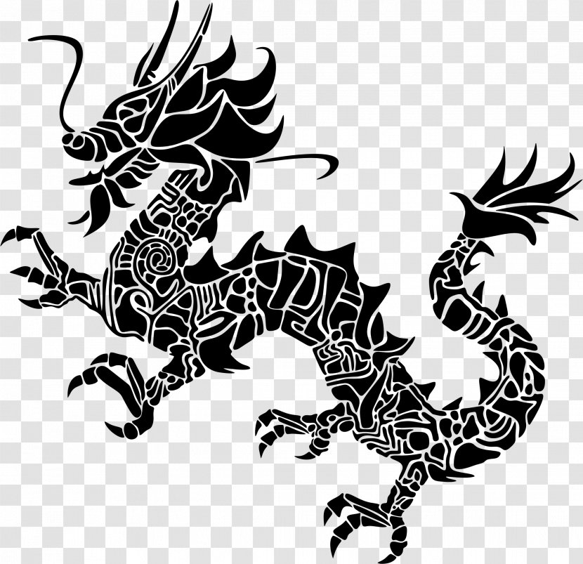 Chinese Dragon China Drawing Clip Art - Oriental Transparent PNG