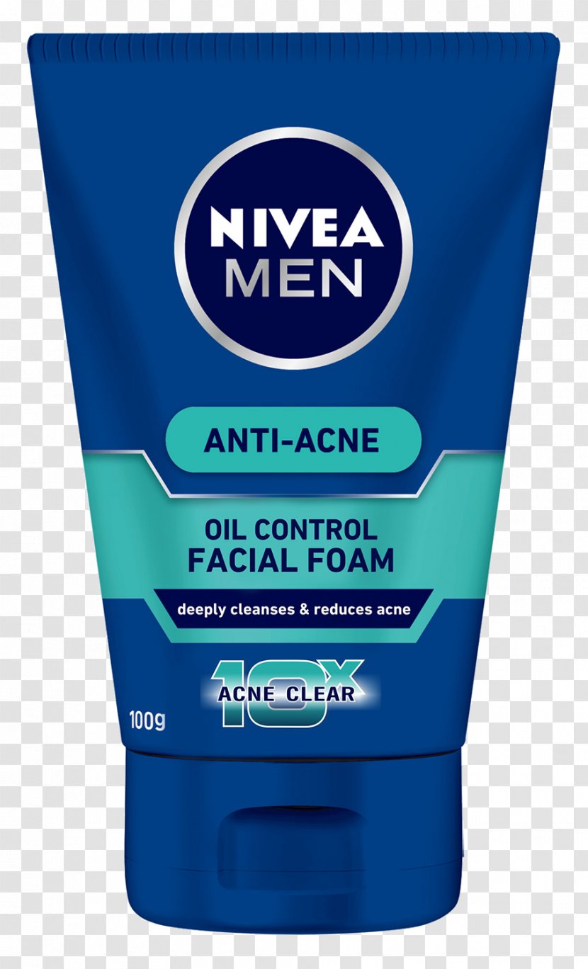 Nivea Cleanser Moisturizer Facial Cream - Foam Transparent PNG