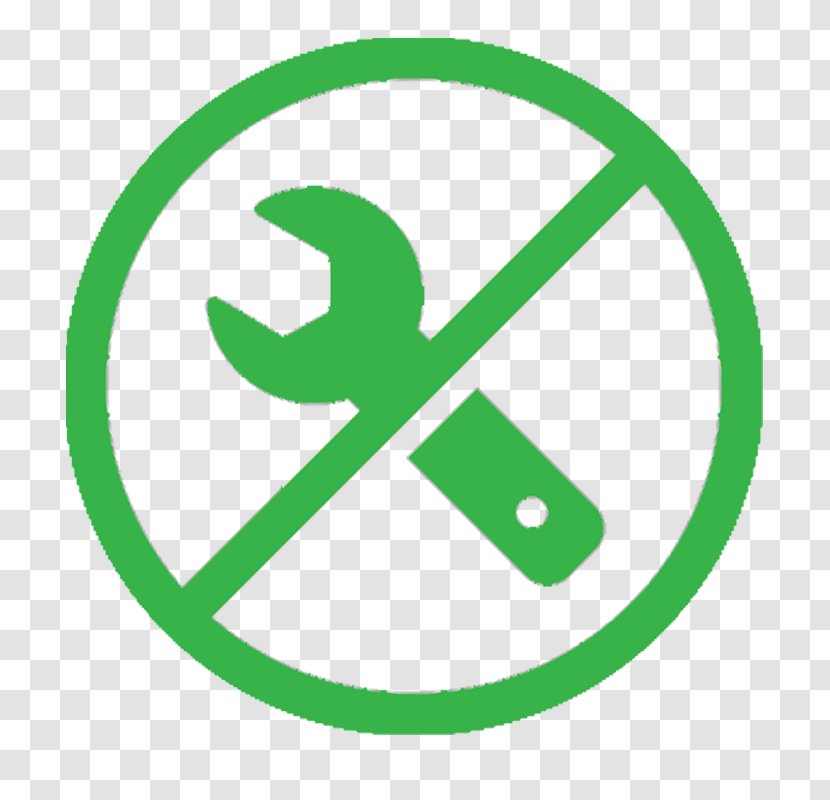 No Symbol Sign - Green - Maintenance Engineer Transparent PNG