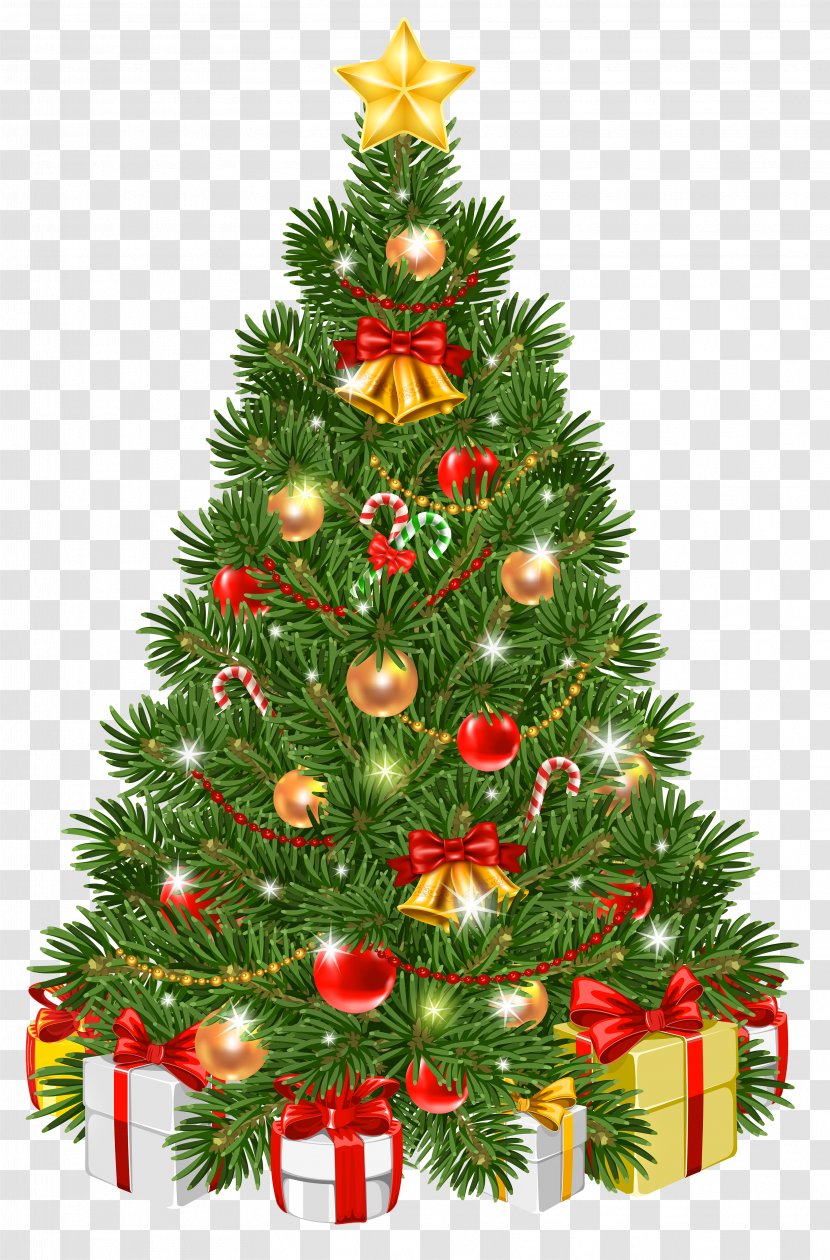 Christmas Tree Ornament Clip Art - Fir - Fir-tree Transparent PNG