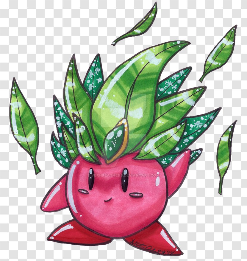 Kirby Once-ler Drawing Wendigo - Plant Transparent PNG