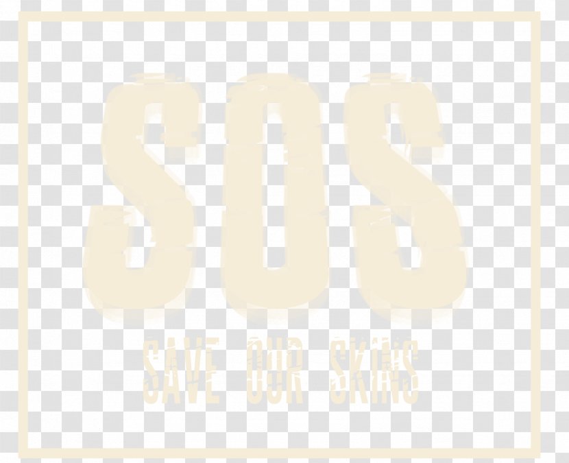Logo Brand Font - SOS Transparent PNG