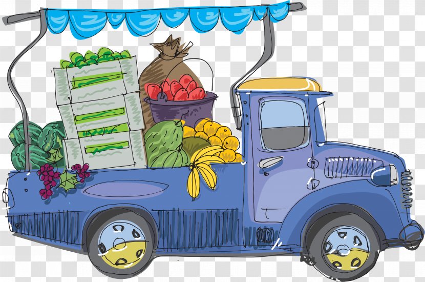 Car Truck - Animation - Cartoon Transparent PNG