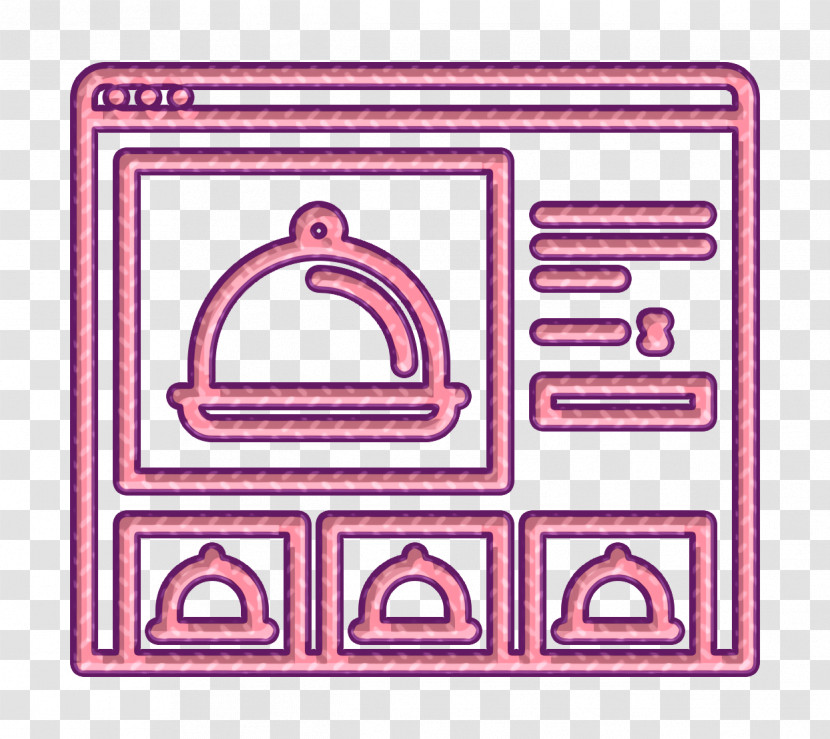 Online Order Icon Food Delivery Icon Website Icon Transparent PNG