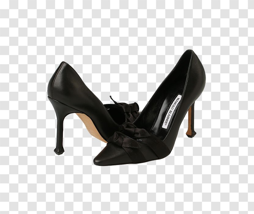 designer black court shoes