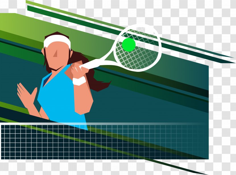 Simple Shooting Tennis Centre Ball - Racquet Sport - Hit Vector Transparent PNG