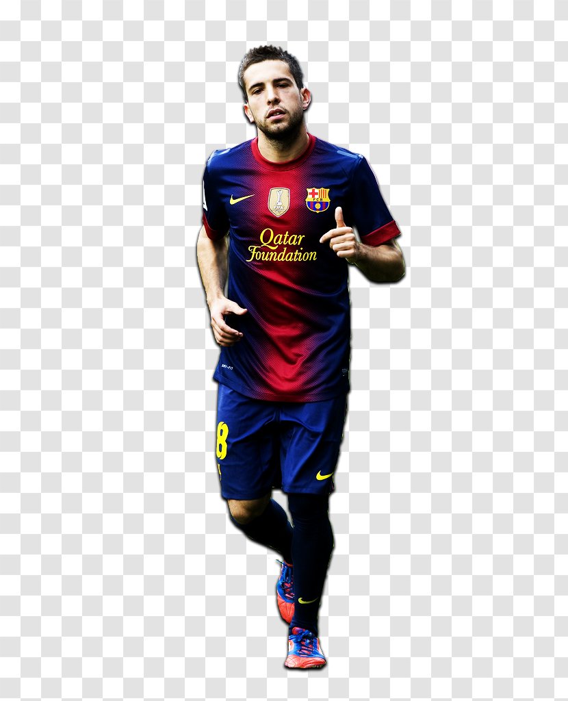 Jordi Alba FC Barcelona La Liga Spain National Football Team - Valencia Cf - Fc Transparent PNG