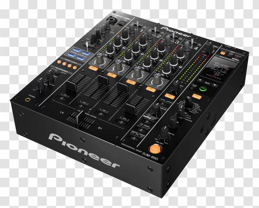 DJ Mixer Audio Mixers Pioneer DJM 900 Nexus Disc Jockey - Watercolor - Cartoon Transparent PNG