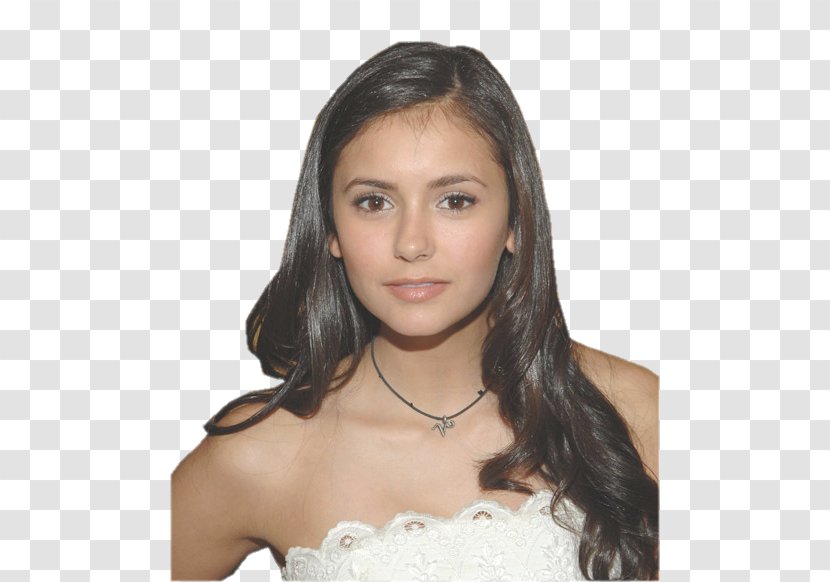 Nina Dobrev Fugitive Pieces Elena Gilbert Long Hair Brown - Actor - The Vampire Diaries Transparent PNG