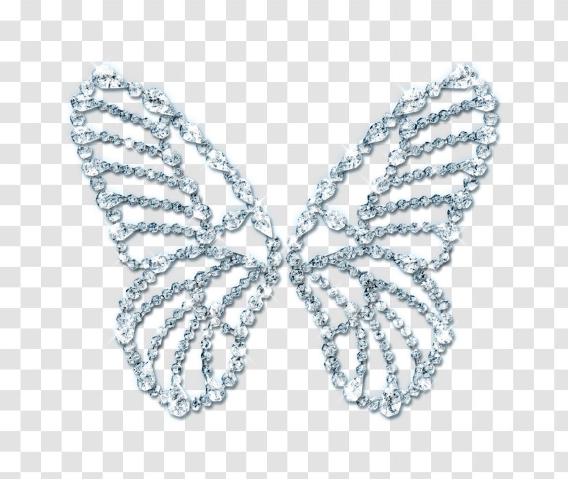 Butterfly Diamond Jewellery Clip Art - Imitation Gemstones Rhinestones Transparent PNG