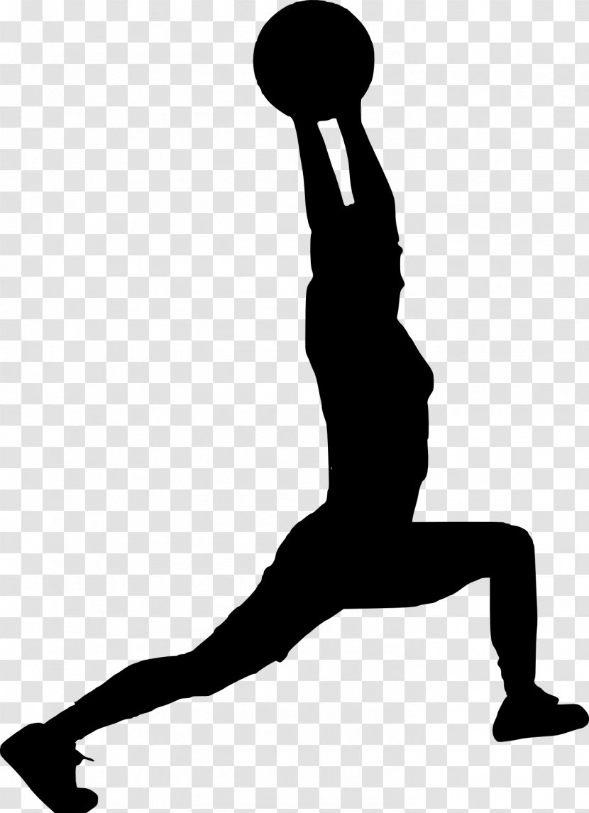 Physical Fitness Exercise Yoga Bodybuilding Clip Art - Flower - Basketball Silhouette Transparent PNG